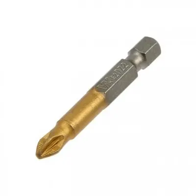 Бита Ritter WP PZ TiN покрытие сталь S2 2х50 мм 1 шт арт. PS20112059