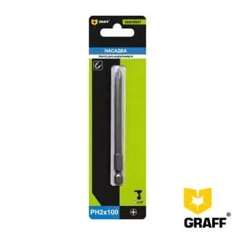 Бита Graff PH Standart Graff 2х100 мм., 1 шт. арт. 562100