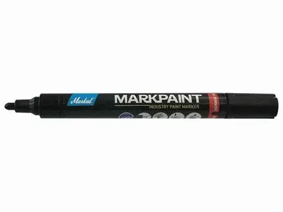 Маркер промышл. перманентный на основе жидк. краски MARKAL MARKPAINT ЧЕРНЫЙ (Толщина линии 2 мм. Цвет черный)