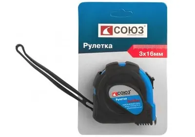 Рулетка СОЮЗ 21316 3 м арт. 01_0326992