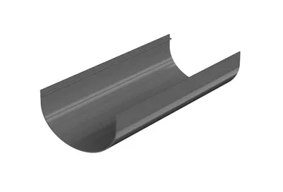 Желоб водосточный ОПТИМА D120/80мм 3м (серый)