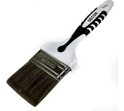 Кисть для лака DECOR Black White 25х15 мм. арт. 830-025