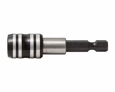 Держатель насадок магнитный с фиксатором 1/4"x60 мм. CrV в боксе CARBON