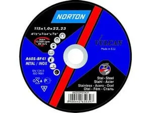 Круг отрезной 230х1.9x22.2 мм для металла Vulcan NORTON