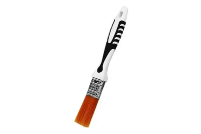 Кисть деликатная DECOR black white 25х15 мм., ультрамягкий синтетический ворс арт. 870-025