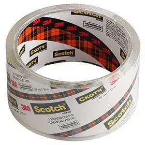 Лента 3M Scotch клейкая стандарт 48мм*35м, 40мкр, кристально-прозр, арт.N2J