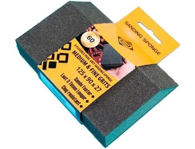 Губка абразивная, FORTE TOOLS 51122367 Р60 125х90х26