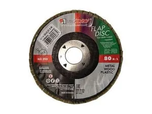 Круг лепестковый 125х22мм А60 конич. КЛТ6 Economy (Луга) (Увеличенный угол наклона опорной тарелки) (LUGAABRASIV)