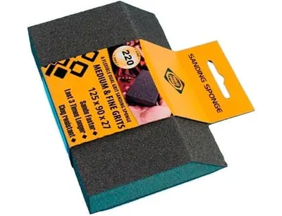 Губка абразивная, FORTE TOOLS Р220 51122383 125х90х27