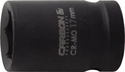 Головка ударная 40L 6-гранная CrMo CARBON 1/2 8мм арт. CA-123825