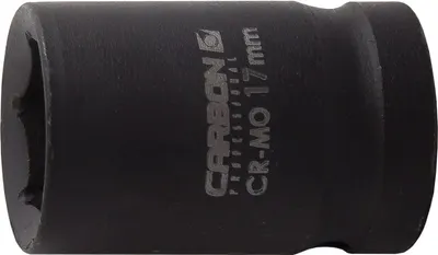 Головка ударная 6-гранная CrMo CARBON 1/2" 15 мм 40L арт. CA-123887