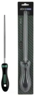 Напильник с рукояткой ABRAforce круглый 250 мм. арт. AM154586
