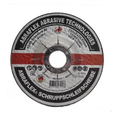 Круг обдирочный по металлу Abraflex 125х6х22 мм. арт. A125602223