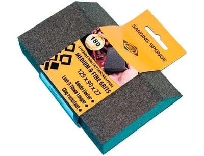Губка абразивная, FORTE TOOLS 51122378 Р180 125х90х27