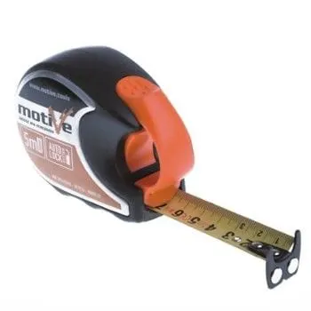 Рулетка MOTIVE auto-lock 5м арт.090 026
